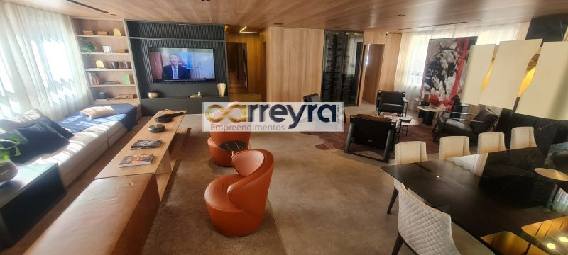 Apartamento de luxo à venda, no TONINO LAMBORGHINI RESIDENCIAL em São Paulo, Jardim Paulista, com 3 quartos, 252m² - Carreyra Imobiliaria