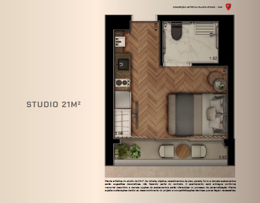 Planta -  - Carreyra Imobiliaria