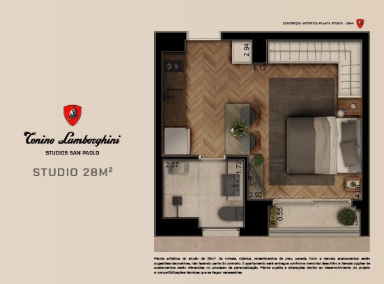 Planta -  - Carreyra Imobiliaria